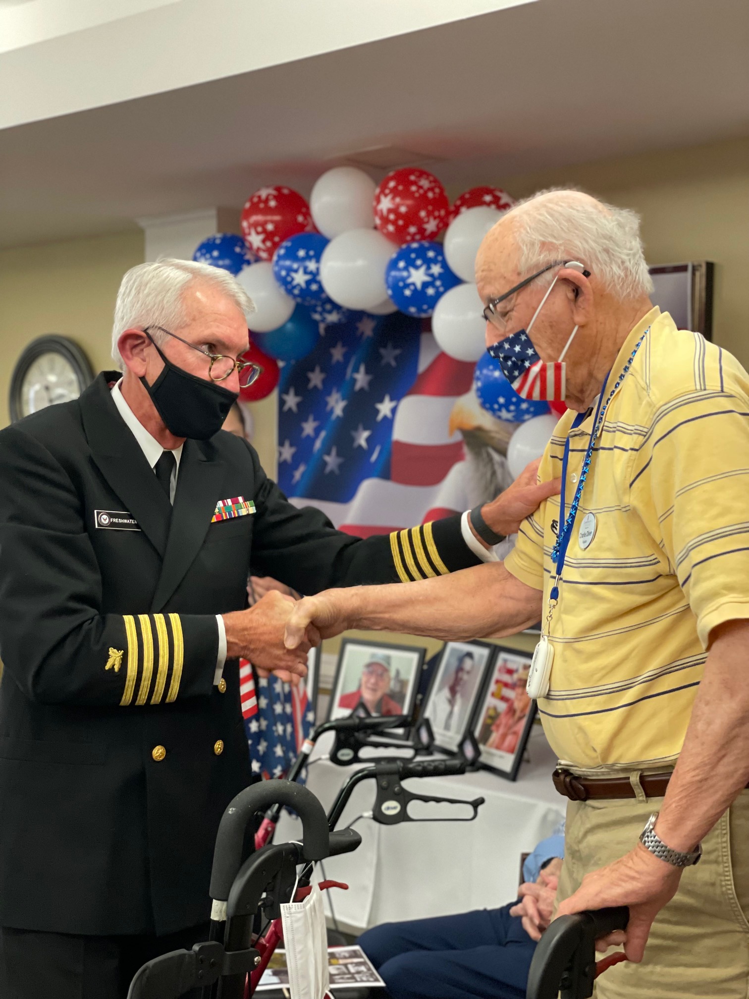 World War II Veterans residing at Commonwealth Assisted Living
